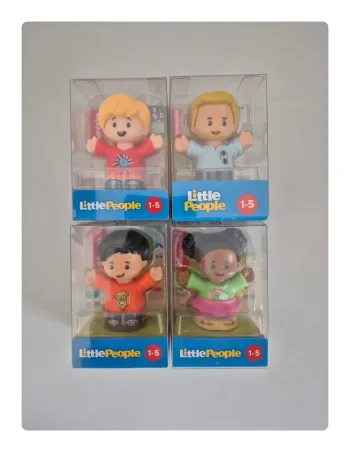 4 Figurines Little People - Fisher-Price