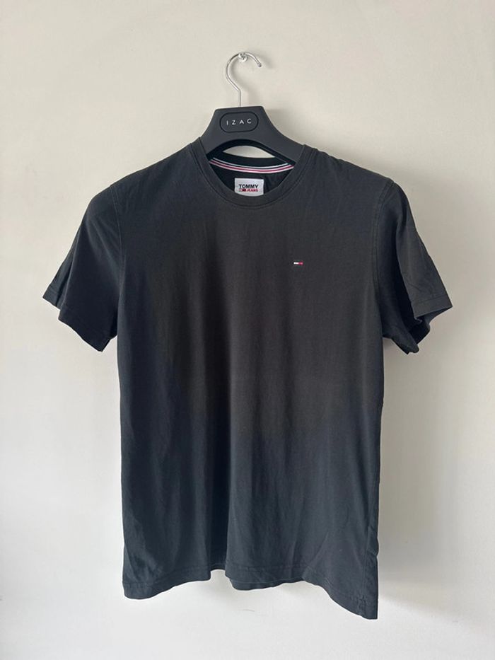 👕 t-shirt homme taille S - tommy jeans - noir - 100% coton - bon état