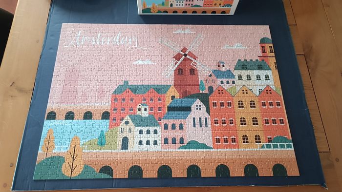 Puzzle Amsterdam 1000 pièces - photo numéro 2