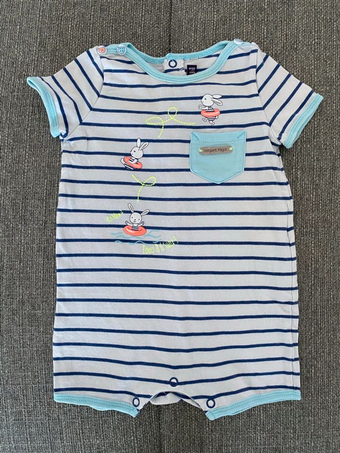 Combinaison sergent major 6 mois 68cm TBE