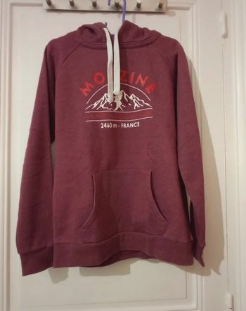 Sweat rouge femme