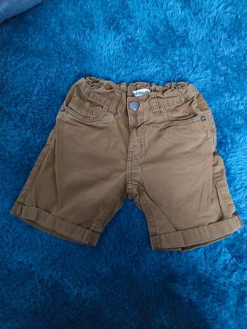 Short Gémo moutardes 6ans