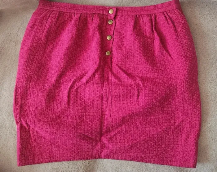 Jupe rose fushia Sandro Taille 38/40 - photo numéro 2
