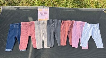 Lot de 7 leggings