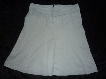 JUPE MI LONGUE GRISE "U-COLLECTION" - TAILLE 40 - n°04