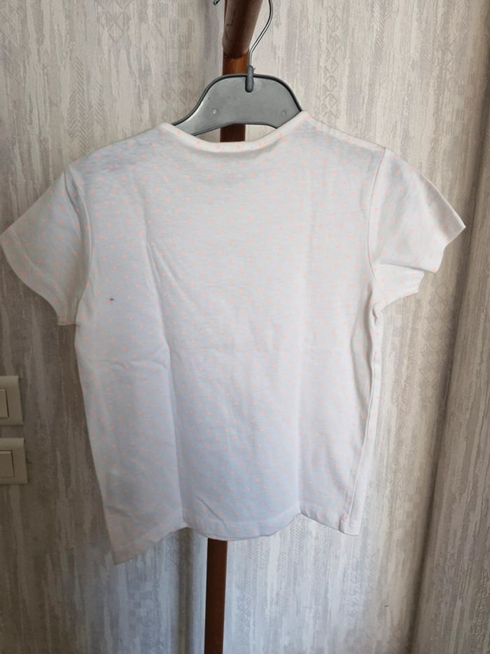 T-shirt manches courtes enfant fille 4 ans Grain de blé Coton - photo numéro 9