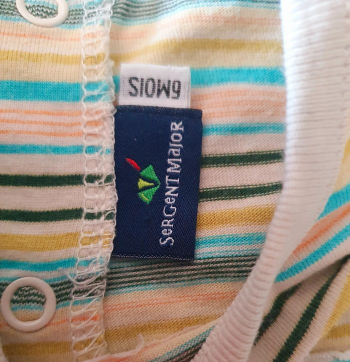 Combishort 6 mois sergent major - photo numéro 2