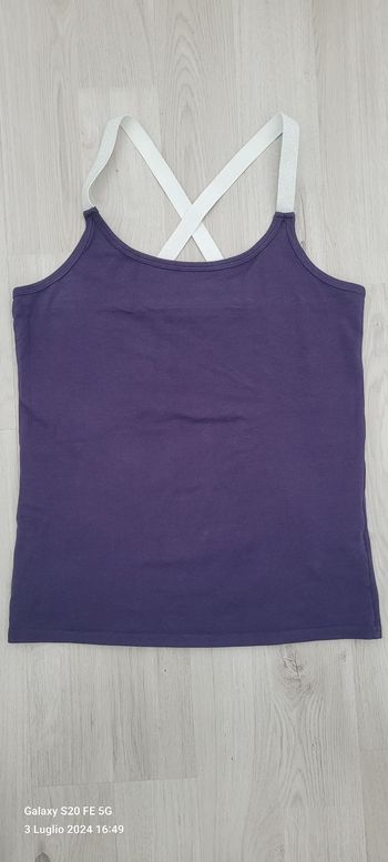 Débardeur bleu marine taille M