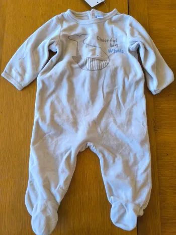 315097 pyjama beige garçon 6 mois tex