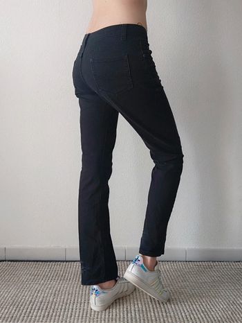 Pantalon droit chino noir Casual / Gémo - 40/L