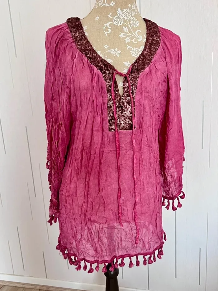 Tunique plage taille 40