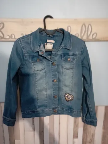 Veste jean taille 10 ans