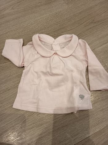 Tee shirt manche longue 1 mois