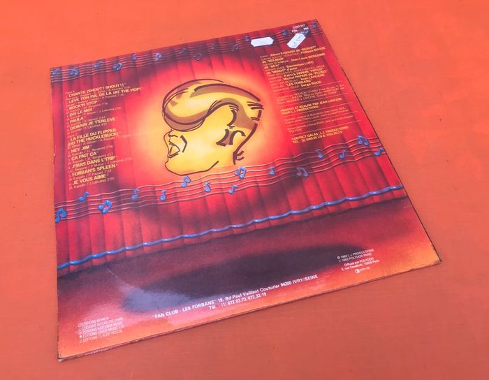 Vinyle 33 tours  Les Forbans  Chante !!!  (1982)  Polydor  2393 337 - photo numéro 5