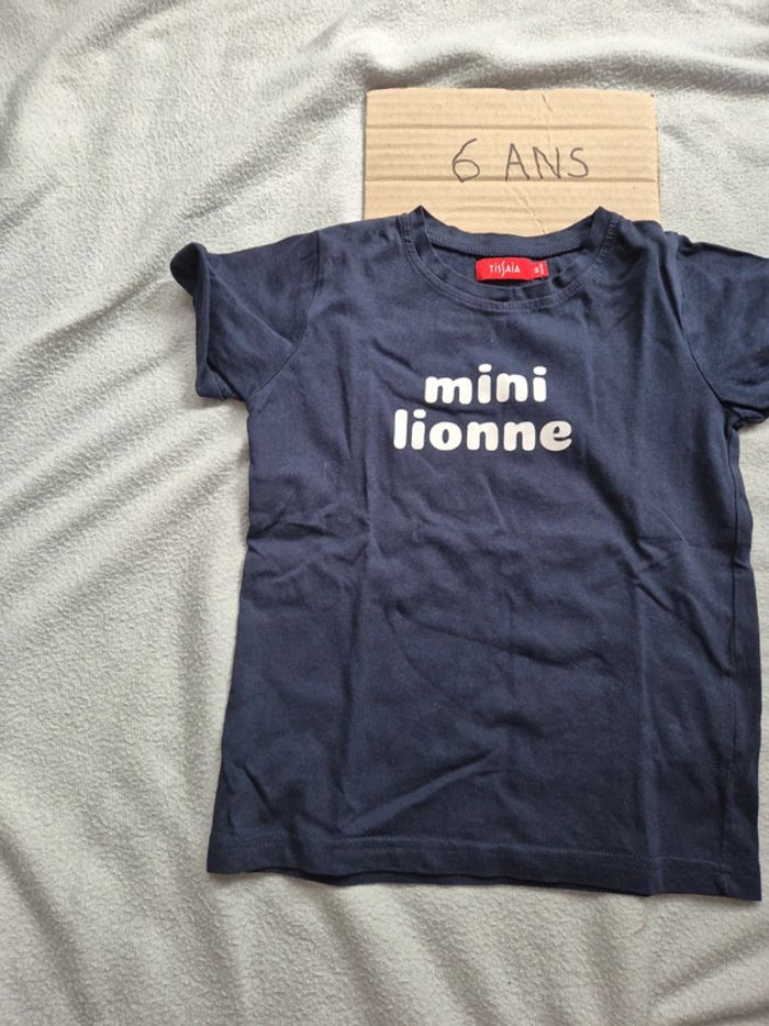 T-shirt fille 6 ans tissaia - photo numéro 2