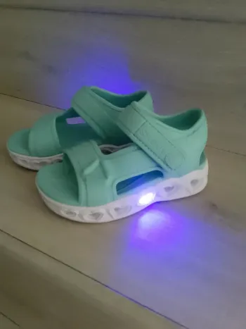 Sandales Skechers 26 bleu tuquoise