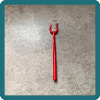 Fourche rouge ferme Playmobil