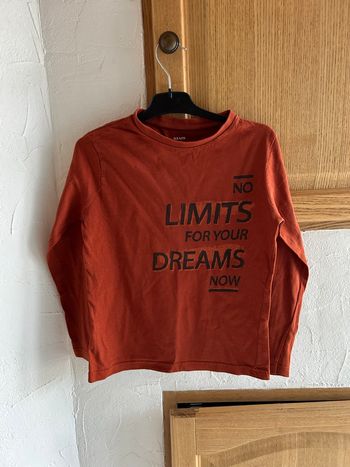 T-shirt manches longues Kiabi - taille 8 ans