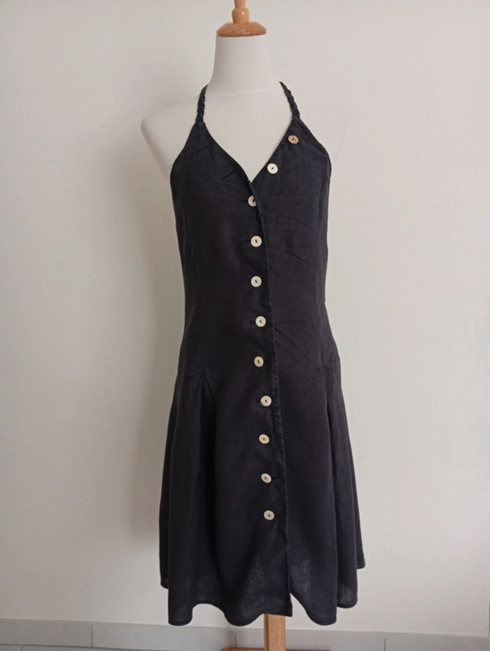 One Step - Robe dos nu taille 40 | 100% lin
