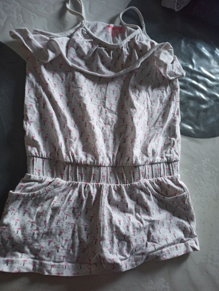 Combishort flamand rose