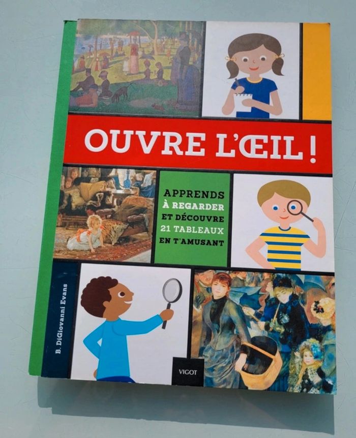 Livre Ouvre l'oeil 🔎 Apprends à regarder et découvre 21 tableaux en t'amusant (59) - photo numéro 2