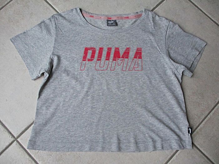 T-shirt manches courtes fille Puma – 7/8 ans