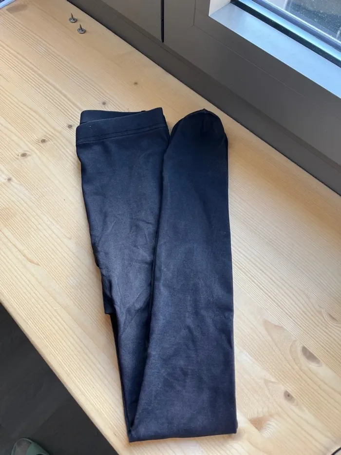 Collant double peau polaire