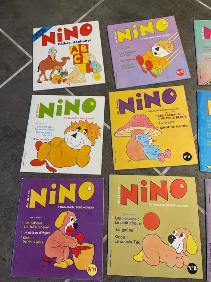 Lot de 10 magazines vintage Nino - photo numéro 3