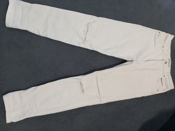 Pantalon femme blanc