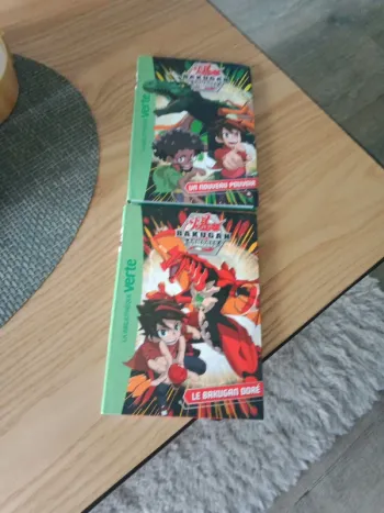 2  livres Bakugan numéro 1/2
