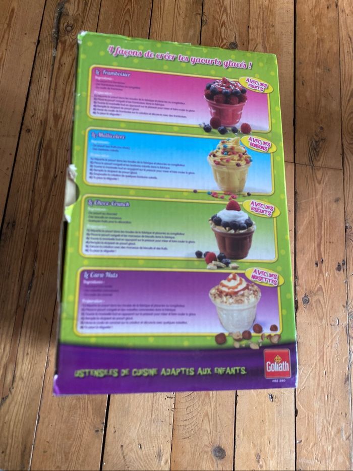 Jeu Neuf la fabrique de yaourts glacés kids Cook Goliath - photo numéro 2