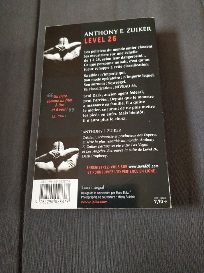 Level 26 d'Anthony E. Zuiker - photo numéro 2