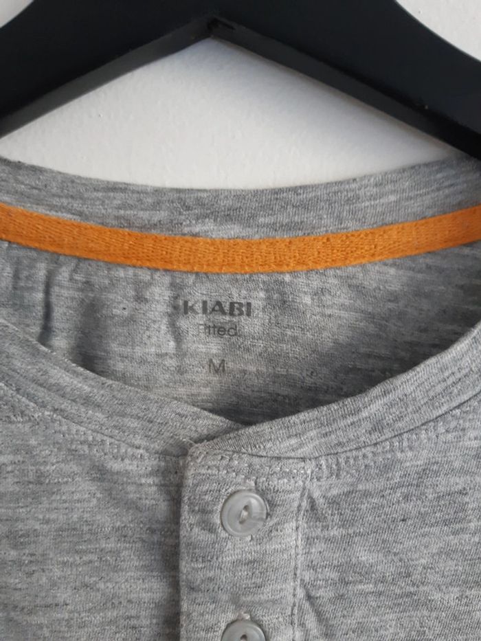 Tee shirt gris Kiabi M - photo numéro 3