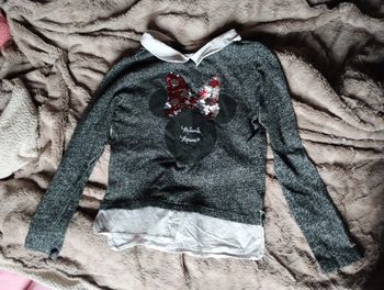 Haut Minnie sequins 10 ans