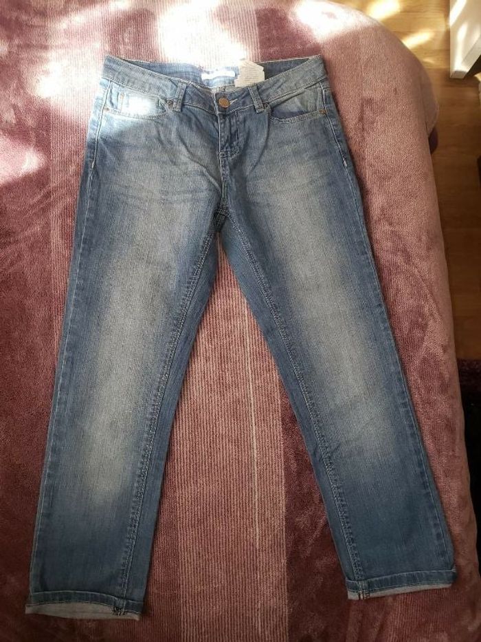 Jean pantacourt femme taille 34