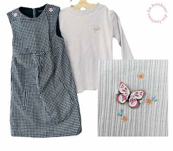 10 ans fille ensemble sergent major robe et Teeshirt