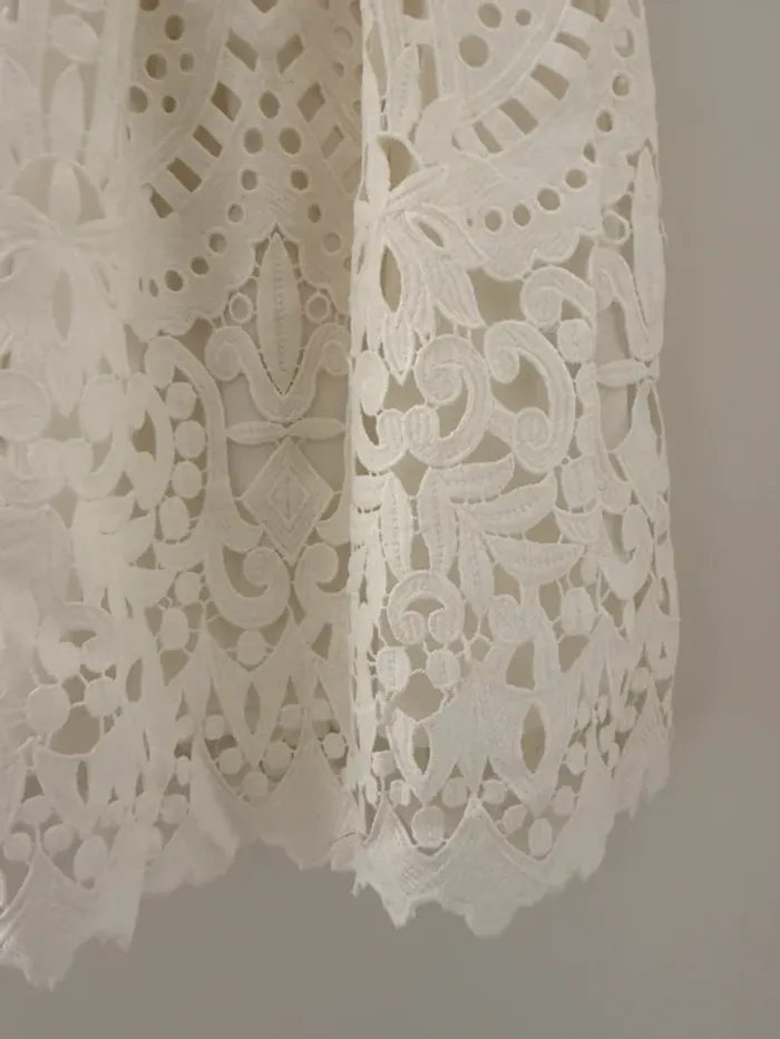 superbe jupe brodee Daphnea neuve 🌸 40 L - photo numéro 2