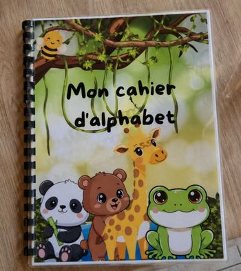 Cahier Alphabet Réutilisable 