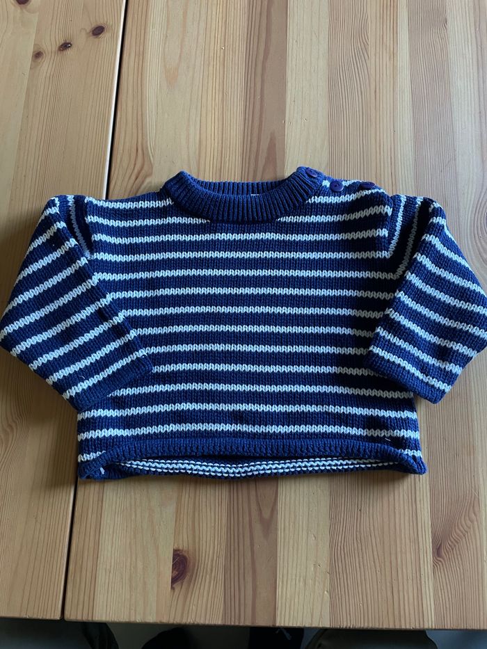 Pull marinière Tout compte fait 6 mois