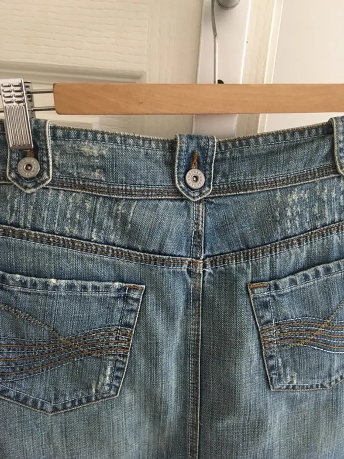 Jupe en jeans nafnaf - photo numéro 3