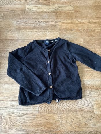 Gilet noir 3 ans kiabi