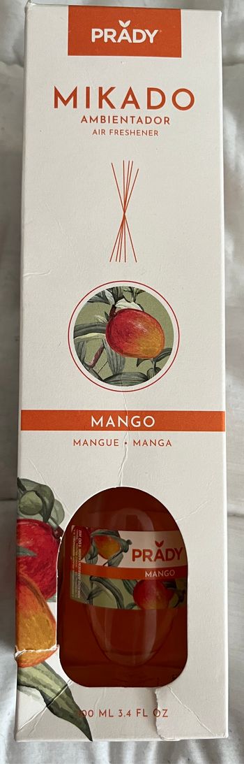 Diffuseur bâtonnets mangue 100ml