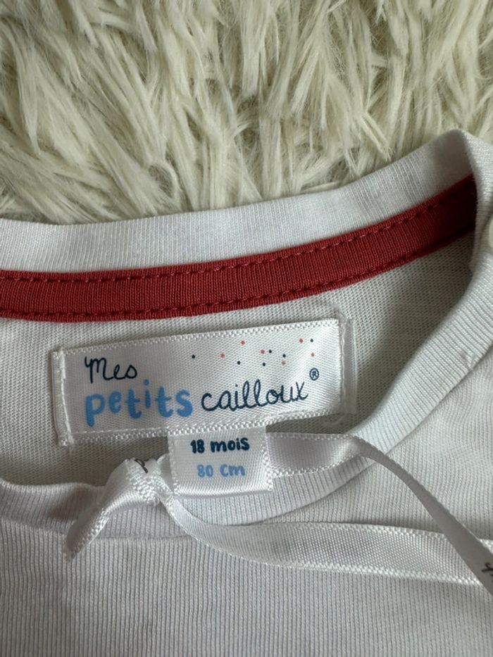 T-shirt taille 18 mois Mes petits cailloux - photo numéro 3
