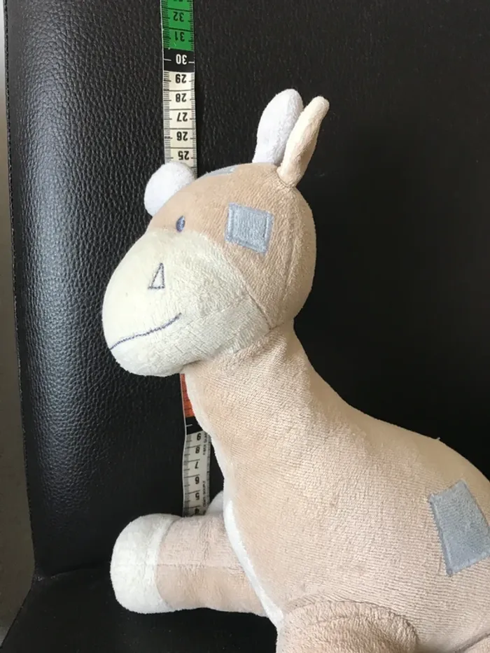 doudou berceuse girafe baby sun passée en machine avant l’annonce - photo numéro 5