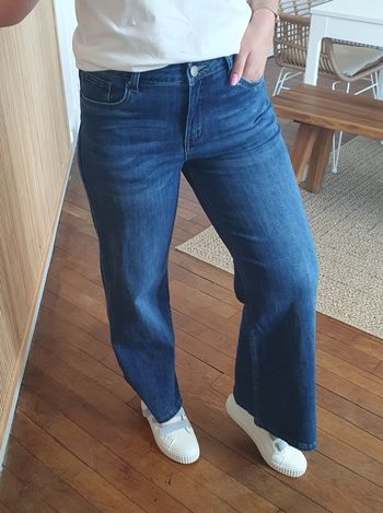 Jean wide leg Clermont bleu foncé Taille 38