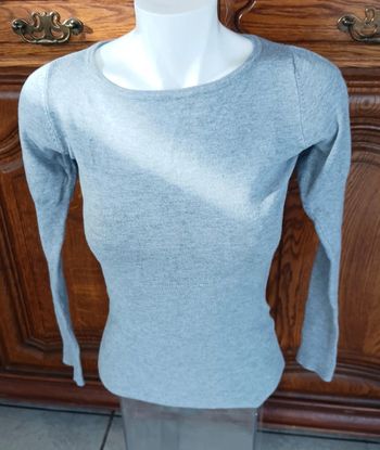 Pull gris taille unique enzoria