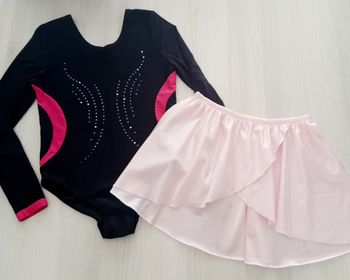 Justaucorps et jupette de gym Energetics 12A 