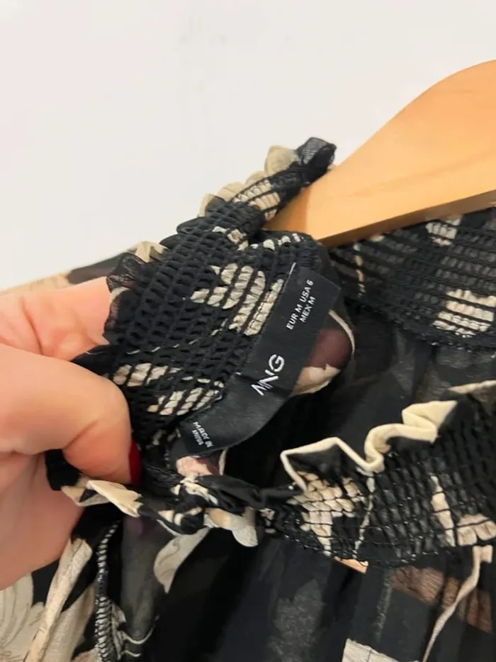 Robe Mango imprimé feuilles - photo numéro 7