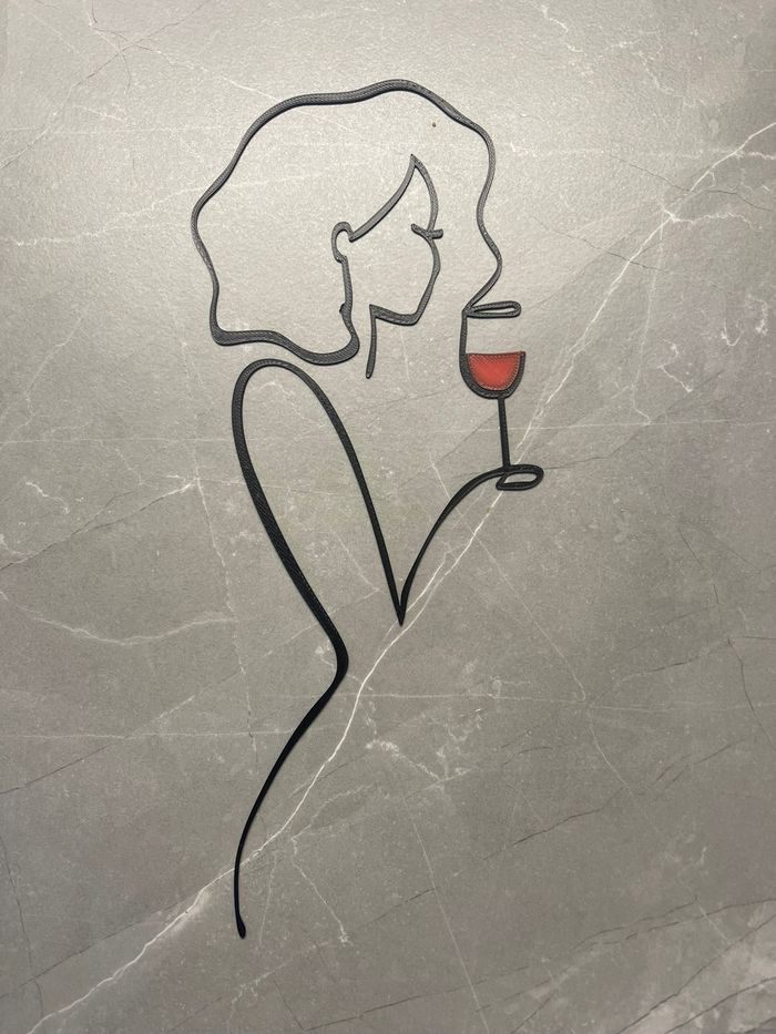 Art Mural Femme Line Art - photo numéro 2