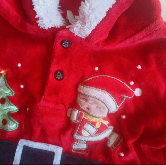Robe velours mère noël 2 ans - photo numéro 3